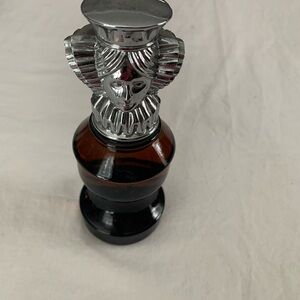 Avon Silver and Brown Decorative Bottle Queen